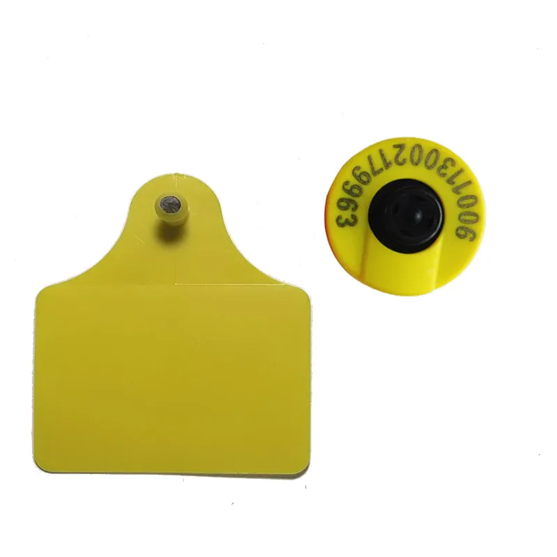 

Whole Sale Good Quality x80pcs 134.2Khz FDX-B RFID electronic ear tag Passive RFID ID Tag Livestock Identification