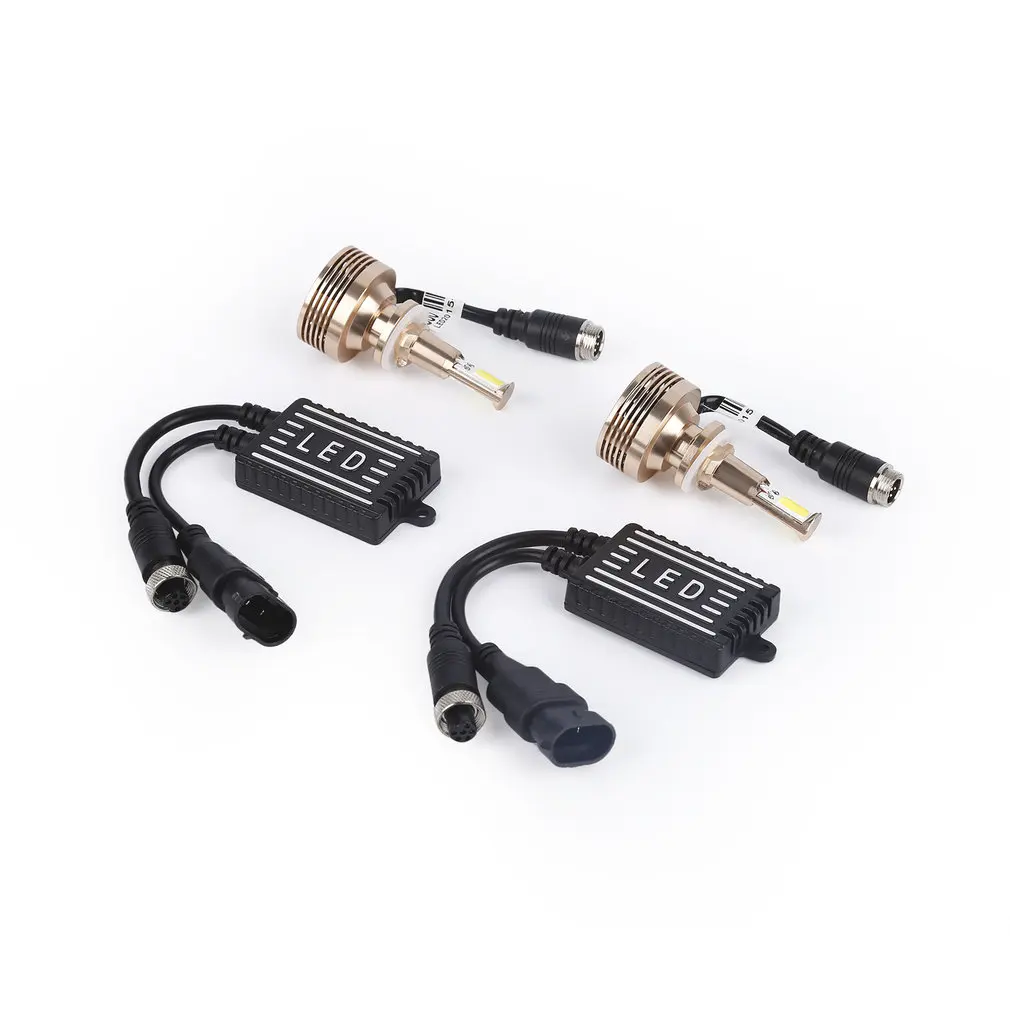 

880 H3 H4 39W Super Bright Led 4 Sides 360degree Fix Light Auto Head Light Bulb Head Lamp Conversion Kit For Vehicles Shakeproof