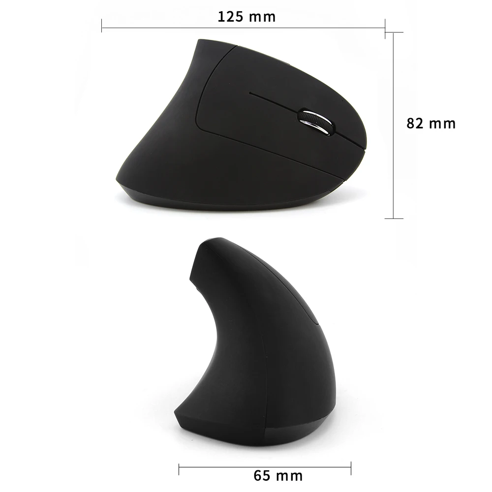 CHYI Bluetooth мышь геймер 1600DPI эргономичные вертикальные мыши светодиодный оптический