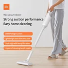 Портативный Ручной пылесос Xiaomi Mijia, бытовой компактный очиститель с Проводным Приводом, высокая мощность