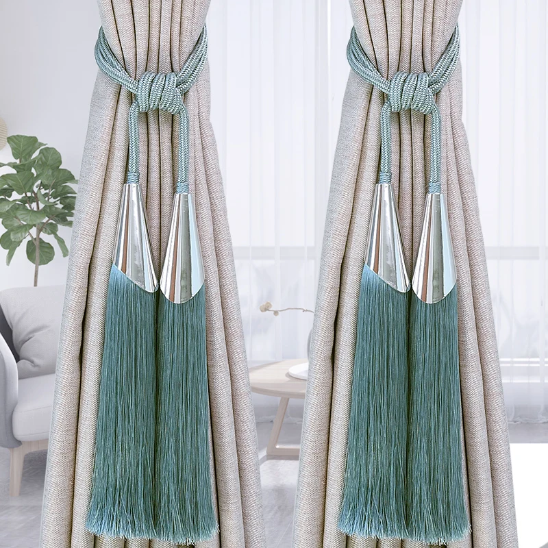 Подхват для занавесок с двумя кисточками 4 шарика | Дом и сад