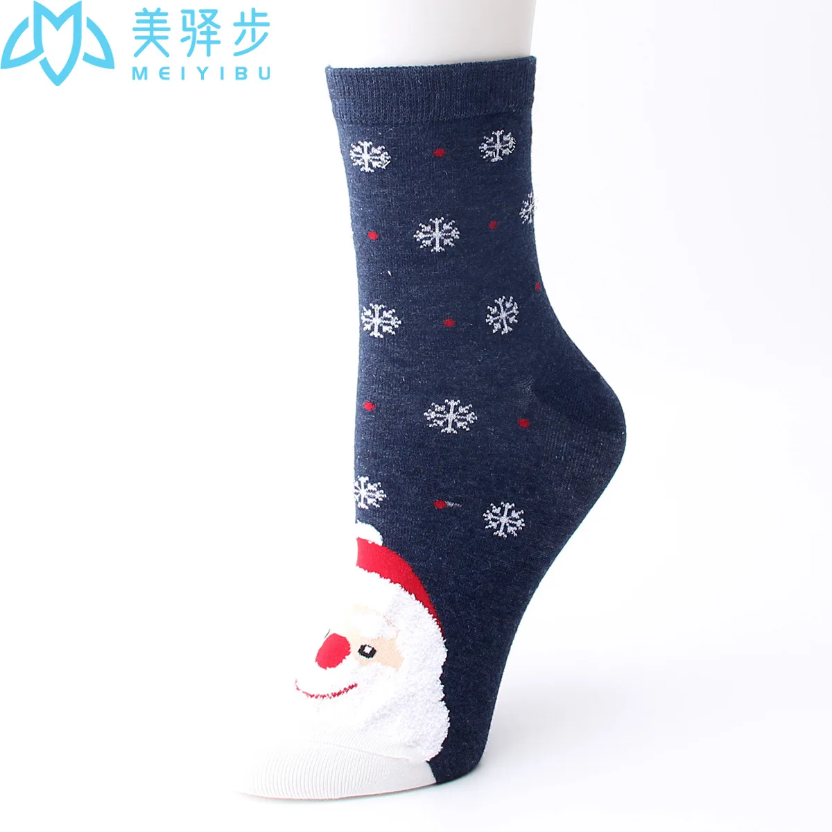 12 Pairs Per Set Winter New Cartoon Christmas Socks Sweat Absorbing Lovely Women Socks Santa Claus Elk Socks Wholesale