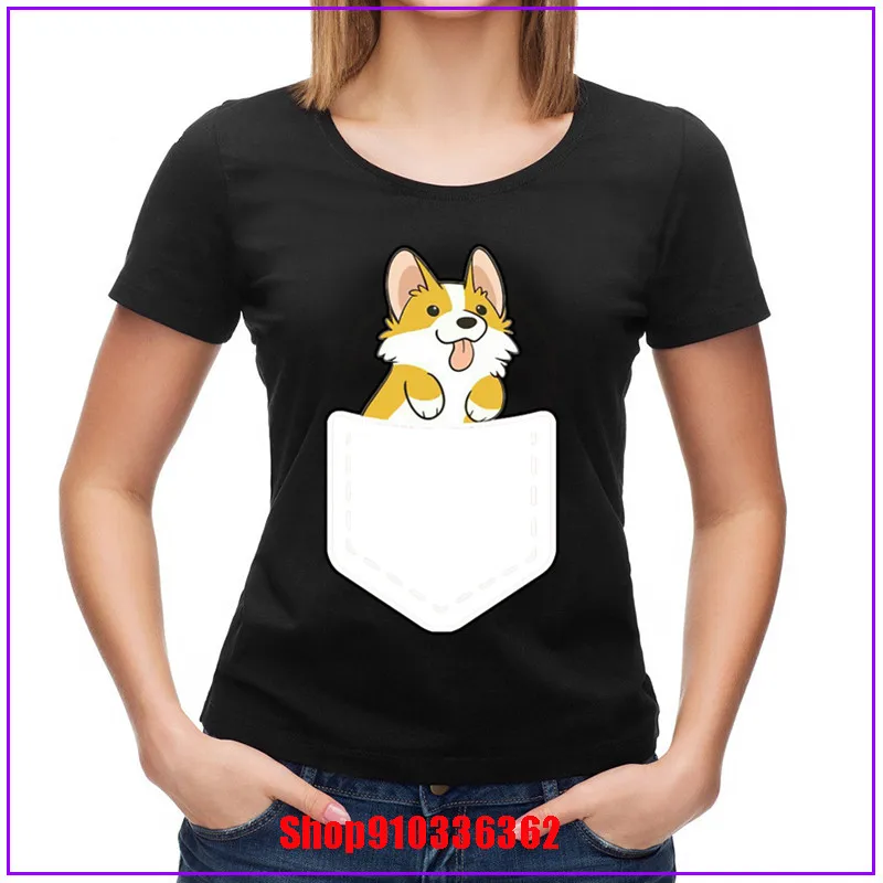 2020 Корги в кармане Забавный Милый щенок с большой счастливой улыбкой