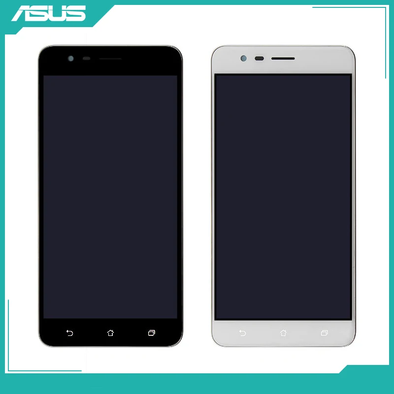 Полный ЖК-экран для ASUS Zenfone 3 Zoom ZE553KL Z01HDA 5," ЖК-дисплей кодирующий преобразователь сенсорного экрана в сборе для ASUS ZE553KL Z01HDA