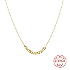 925 стерлингового серебра ожерелье ювелирные изделия многослойная цепочка ожерелье Очаровательная ожерелье Женская обувь без шнурков, на день рождения, вечерние подарок