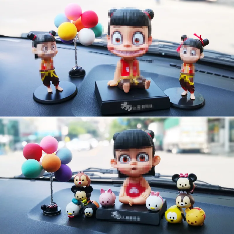 Виниловые украшения для автомобиля виниловые ручной работы в виде куклы