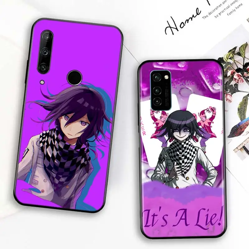 

Bright Black Cover Kokichi Ouma for Huawei Honor 30 20S 20 10i 9S 9A 9C 9X 8X 10 9 Lite 8A 7C 7A Pro Phone Case