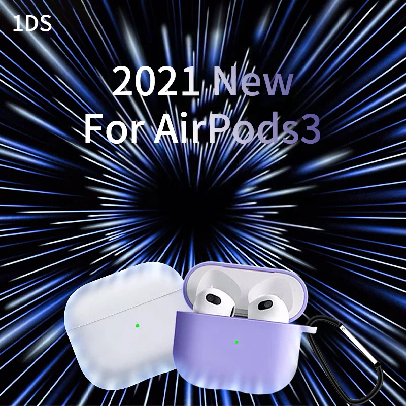 

Original Liquid Silicone Case For Apple Airpods 3 2021 Shockproof Earphone Case Cover For Airpods3 Air Pods 3 Protective Fundas