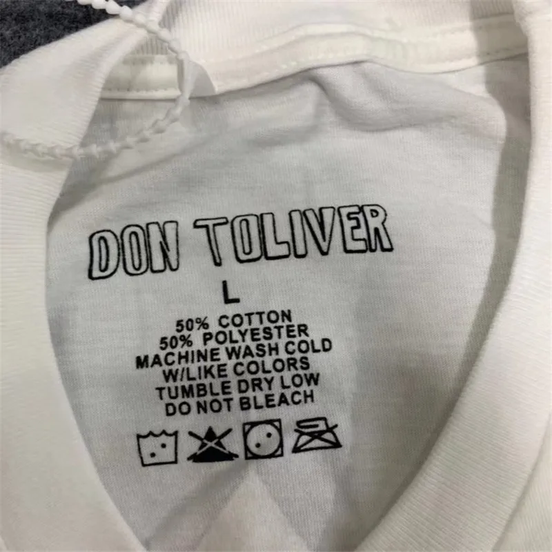 

Travis Scott Don Toliver Heaven or Hell T-Shirt Hip Hop Short Sleeve Cotton men t shirt