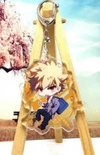 Мой герой academic фигурка игрушка акриловый брелок мидория изуку Bakugou катсуки Todoroki Shoto симпатичный брелок для мальчиков - Цвет: B7