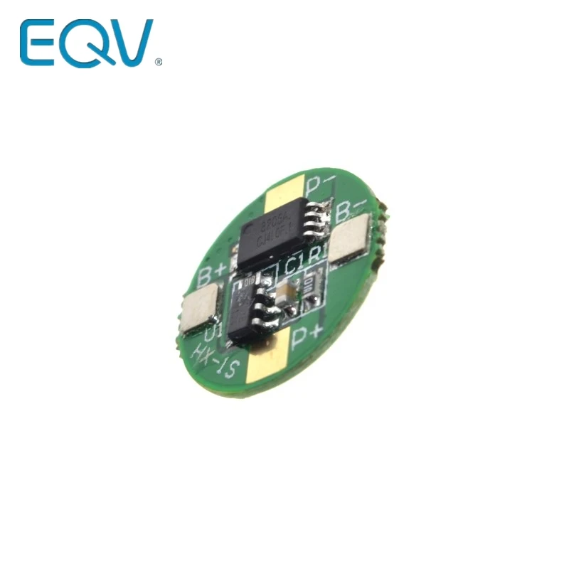 Защитная плата EQV 3 7 в 18650 1S A BMS PCM PCB защитная для батареи литий ионный