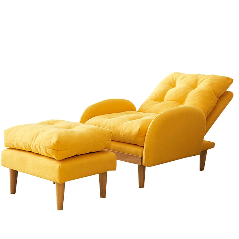 

Lazy Chaise Longue Living Room Tatami Balcony Modern Minimalist Small Apartment Bedroom Leisure Single Sofa Cute