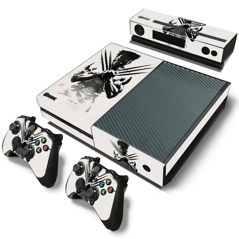 Cool design для наклейки на консоль X box one и 2 контроллеры BOX ONE виниловая кожа xbo x.