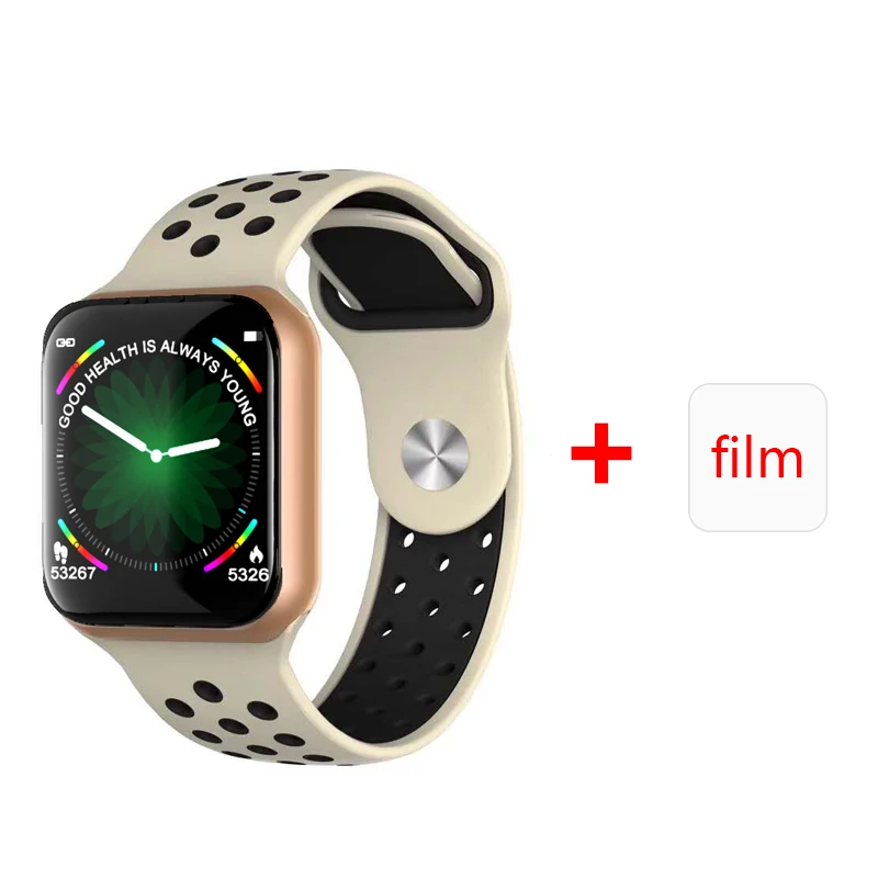 F8 gold Eseed F8 умные часы мужские IP67 водонепроницаемые 15 дней в режиме ожидания сердечный ритм кровяное давление Smartwatch Поддержка IOS Android - Цвет: F8 gold