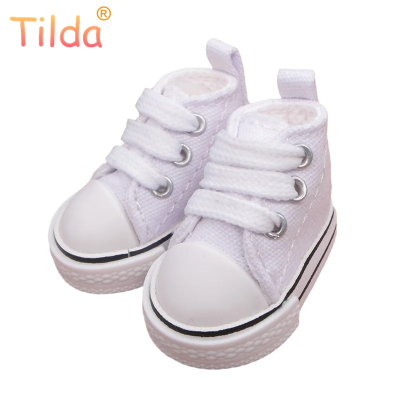 Парусиновая обувь Tilda 5 см 1/6 для шарнирных кукол оригинальная куклы 20 аксессуары