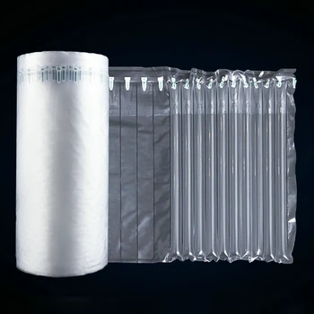 50M Inflatable Air Buffer Plastic Packaging Bump Filling Air Column Protective Bubble Bag Anti-Pressure Shock Express Mail Bags 1
