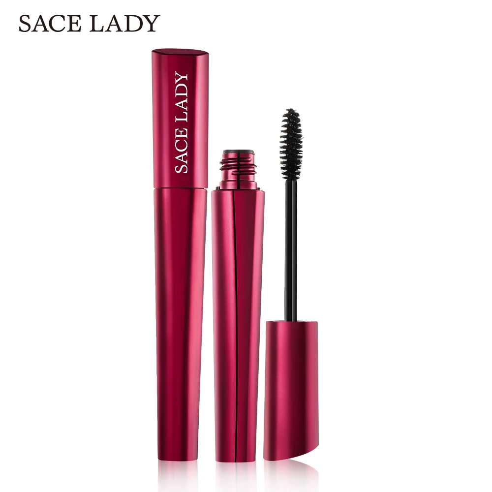 Черный SACE LADY makeup 4D Тушь для ресниц водоСТОЙКАЯ Rimel тушь для наращивания ресниц Черная Толстая Удлиняющая косметика для ресниц - Цвет: Черный