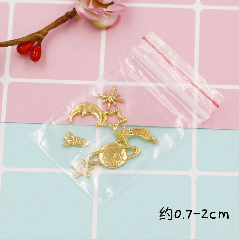 14 шт./пакет цветная глина звездная серия супер легкая аксессуары для слайма