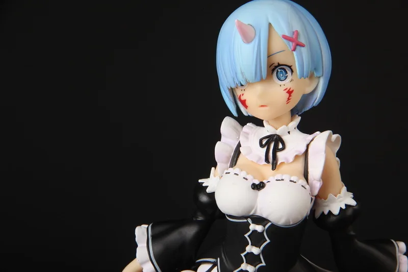 Re: Life другой мир от Zero re: zero Rem Ram кукла «горничная» Emilia Аниме Фигурка Фигурки Коллекция игрушки для детей Подарки