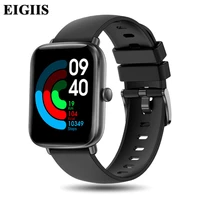 eigiis smart watch men 2022 full touch screen sports fitness watch women ip68 waterproof heart rate monitor for android ios