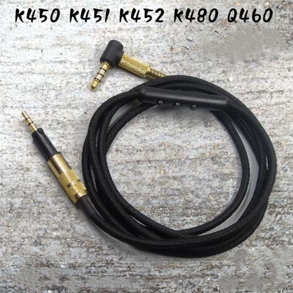 Применить AKG K450 K451 гарнитура наушники линия K452 K480 Q460 DIY серебряное покрытие