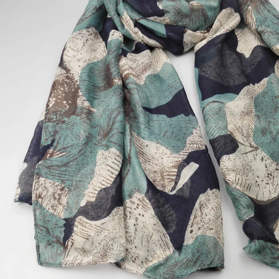 

Visual Axles 2020 Spring Fashion Women Scarf Big Floral Print Viscose Ladies Shawls Female Scarves SFC038