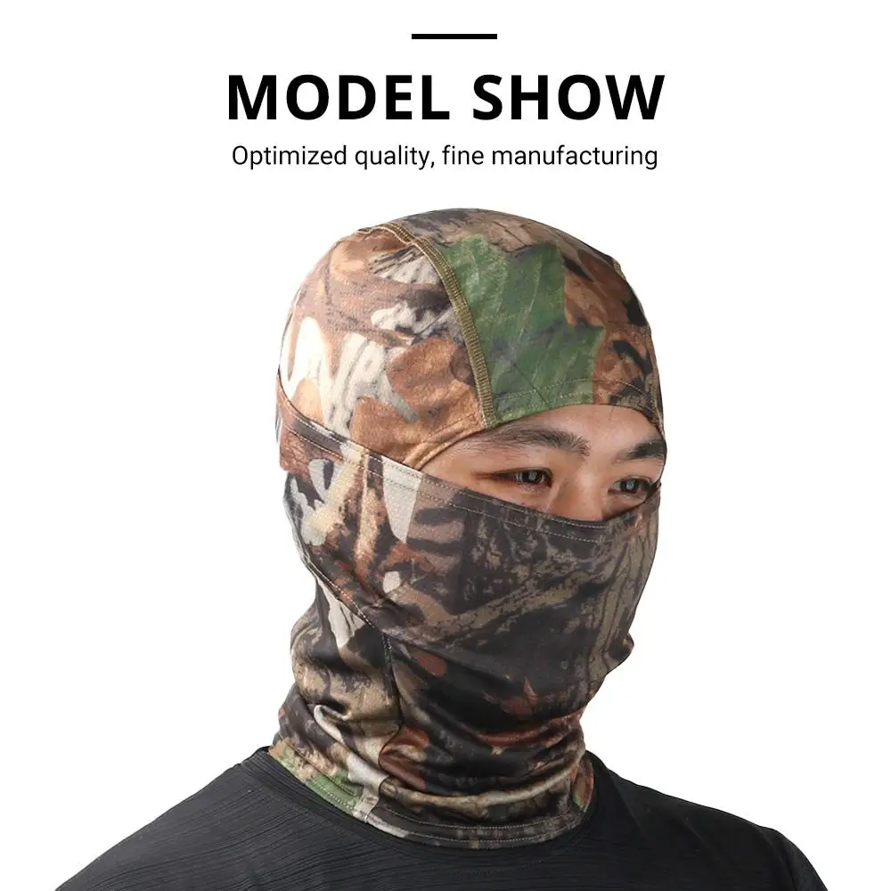 Камуфляжная Балаклава мотоциклетная маска для лица Wargame защитная охотничий шлем
