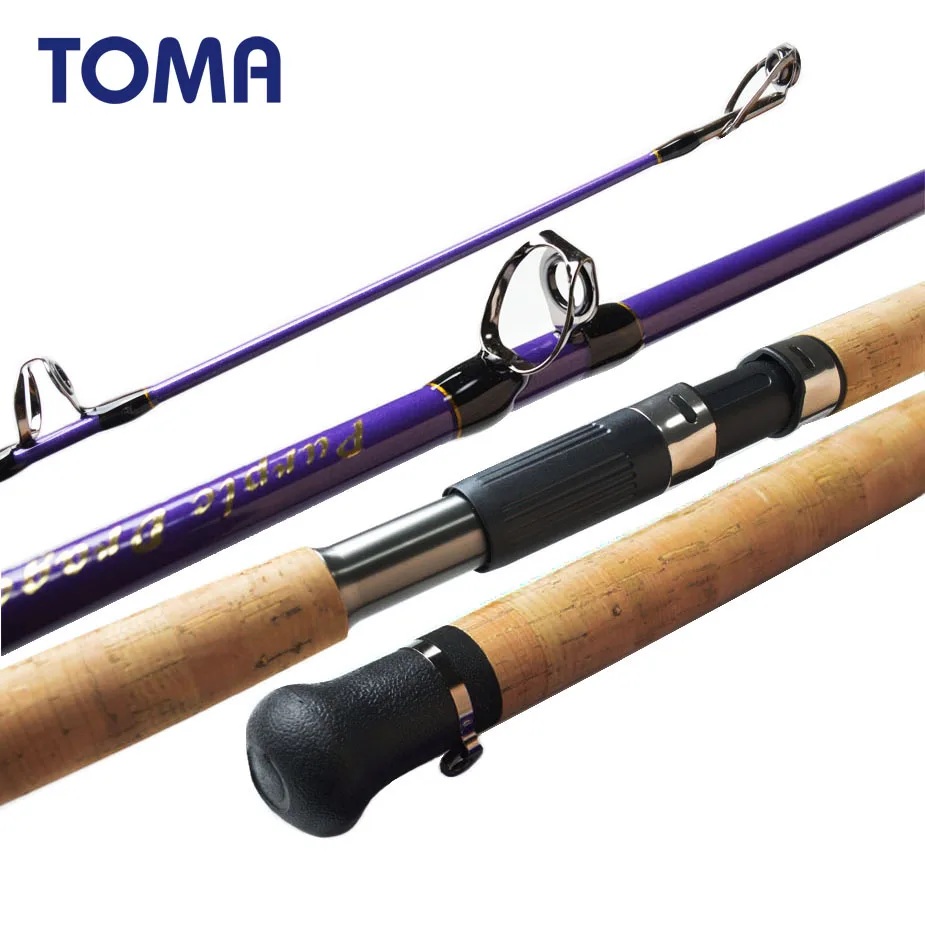 

TOMA Saltwater Fishing Jigging Rod 1.8m 2.1m 2.4m Lure Weight 80-250g H Carbon Boat Jig Spinning Fishing Rod Baitcasting Pole