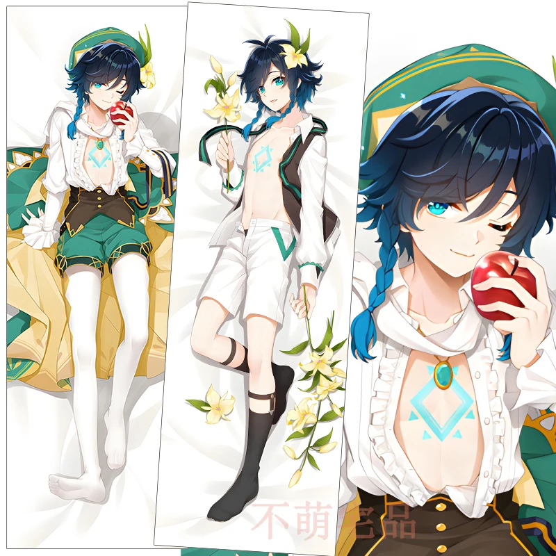 

Anime Genshin Impact Barbatos Cosplay Dakimakura Hugging Body Pillow Case Otaku Pillowcase Cushion Cover Xmas Gifts BMZP