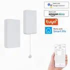 Tuya Smart WI-FI воды предупреждающий об утечке сигнал независимых WI-FI утечки воды Сенсор детектор потока оповещения переполнения умная охранная сигнализация Системы