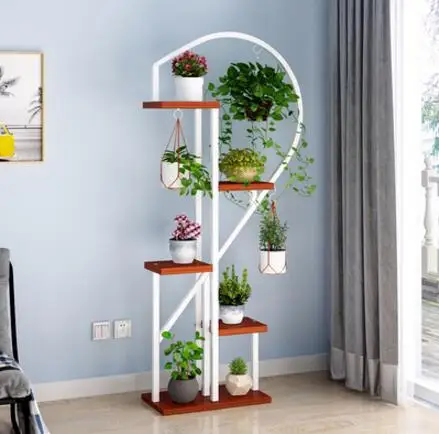 Flower shelf, multi-storey interior special price living room, ceiling orchid bedroom, household saving space, balcony decoratio - Цвет: 4