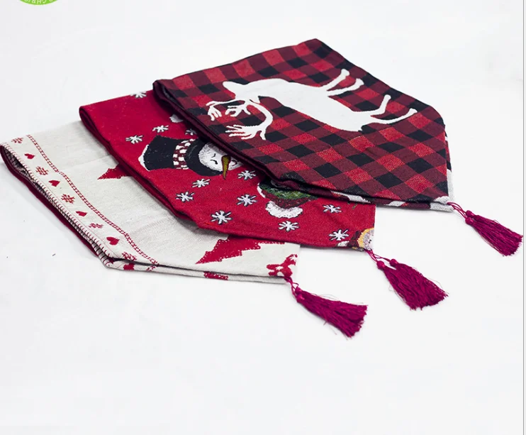 Скатерть для стола 70 дюймов хлопково Льняная Нескользящая скатерть обеда