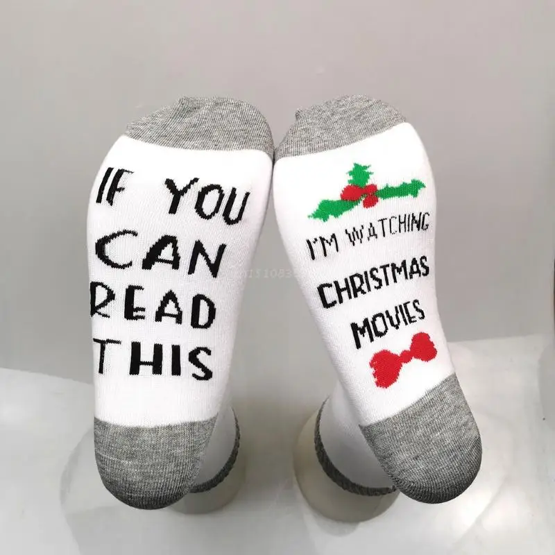 1 пара новинка носки забавные Рождественские Праздничные Носки подарки на день