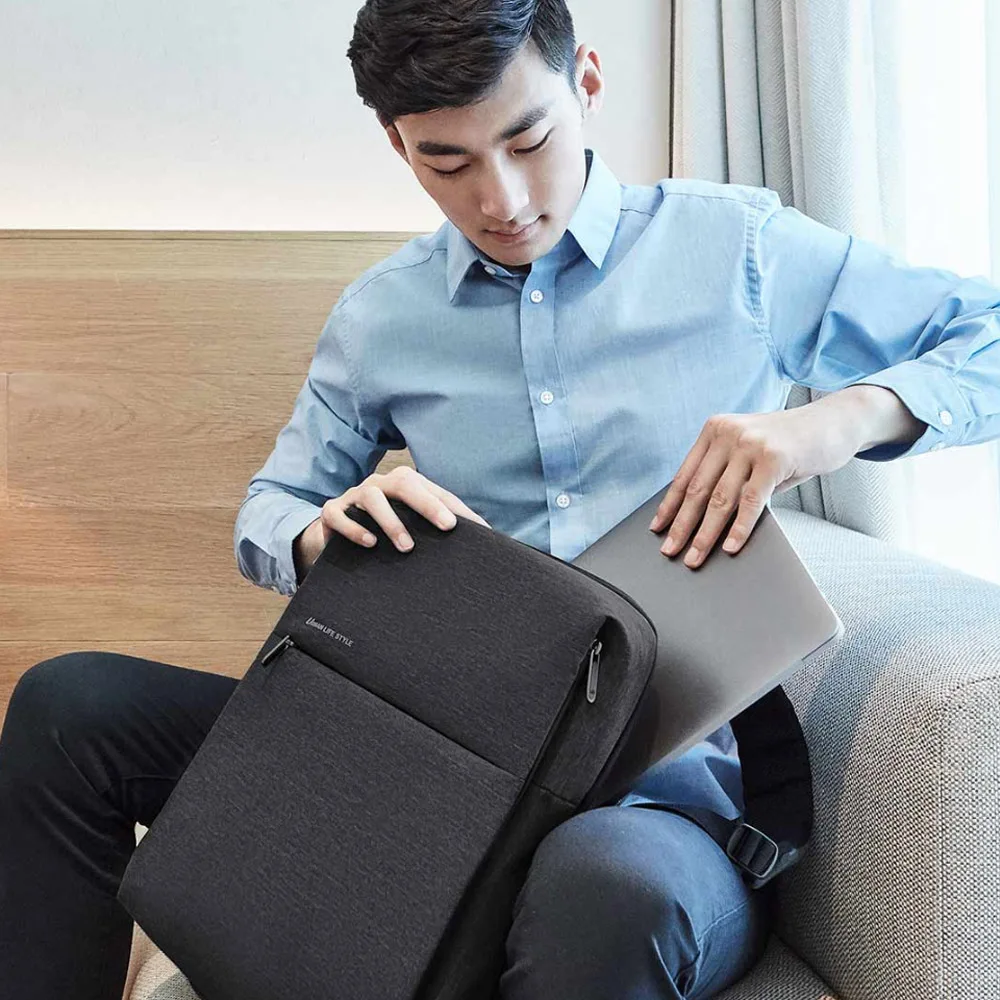 

Original XiaomI Mi Backpack Urban Life Style Shoulders Bag Rucksack Daypack School Bag Duffel Bag Fits For 14Inch Smart Laptop