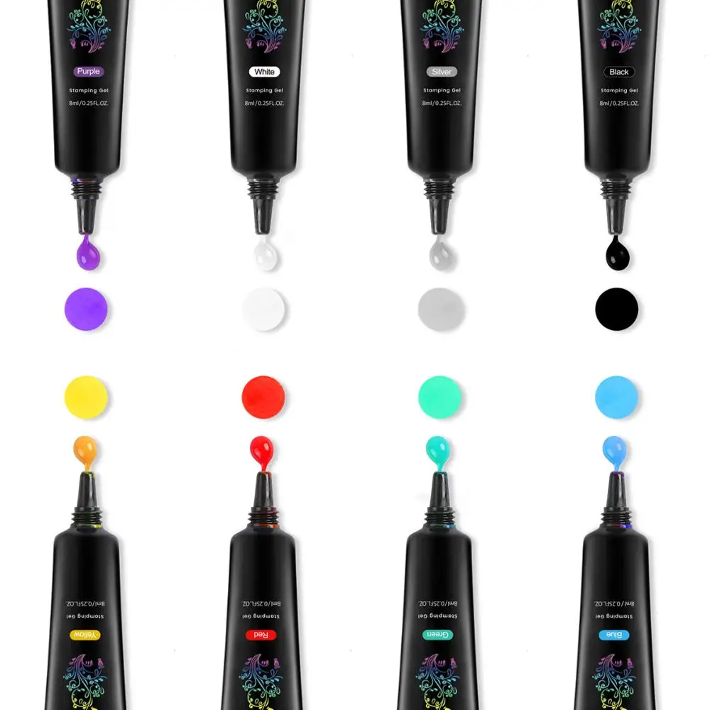 Набор гель лаков для ногтей Biutee лак УФ печати масло отмачиваемый дизайна