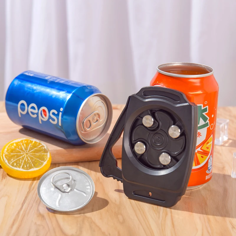 

1pc Go Swing Universal Topless Can Opener The Easiest Can Opener Opener Bottle Opener bottle opener wine opener
