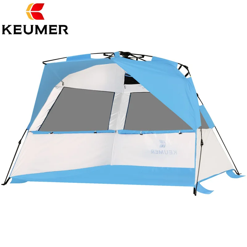 Наружная походная палатка большого пространства Водонепроницаемая дышащая 4х