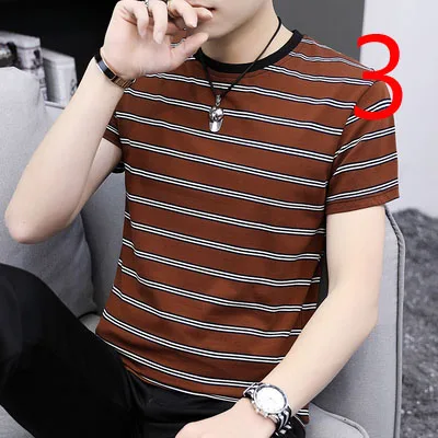 

Korean version of the self-cultivation trend lapel men's half-sleeved cotton clothes