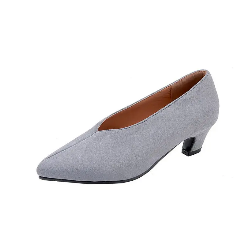 ZawsThia/Модная женская обувь с острым носком и v-образным вырезом пикантные женские