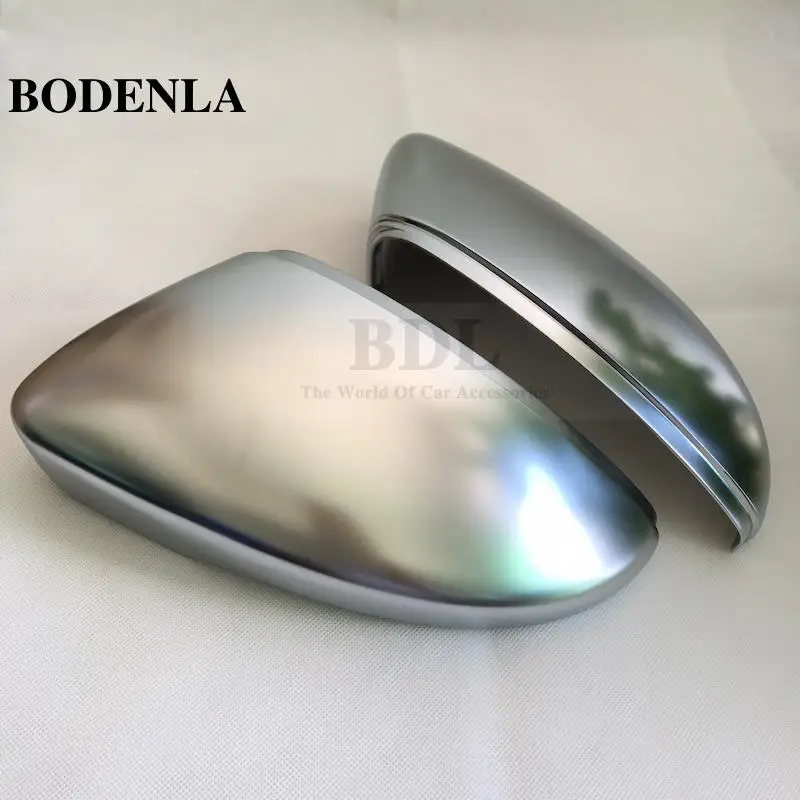 BODENLA матовая хромированная крышка зеркала заднего вида боковая корпус для VW Passat B7