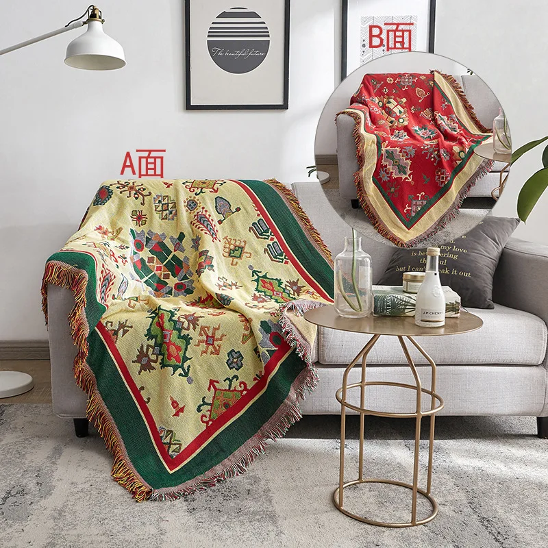 Европейское покрывало для дивана кожаная деревянная подушка нескользящее