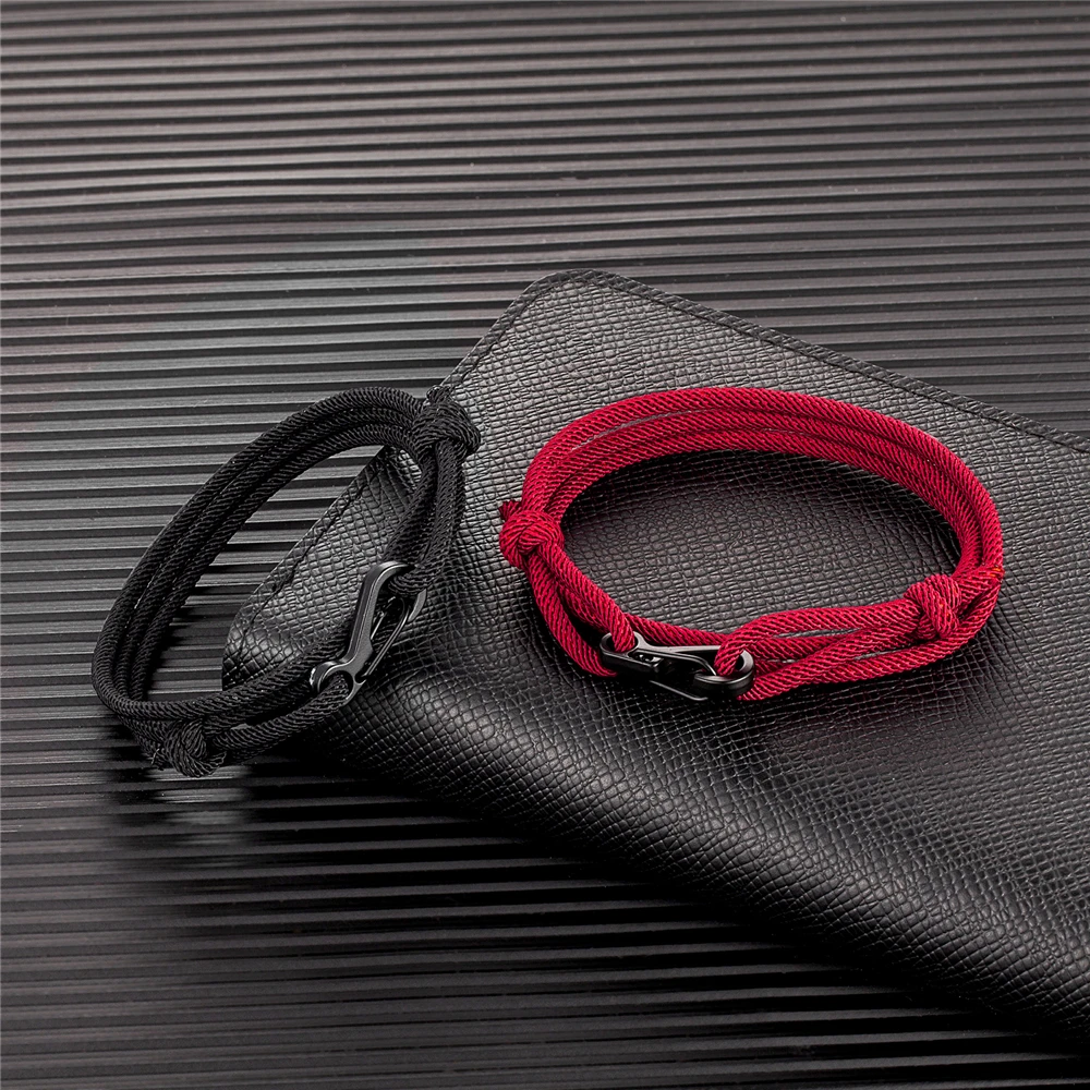 Браслеты ручной работы для выживания на природе женщин и мужчин Регулируемая