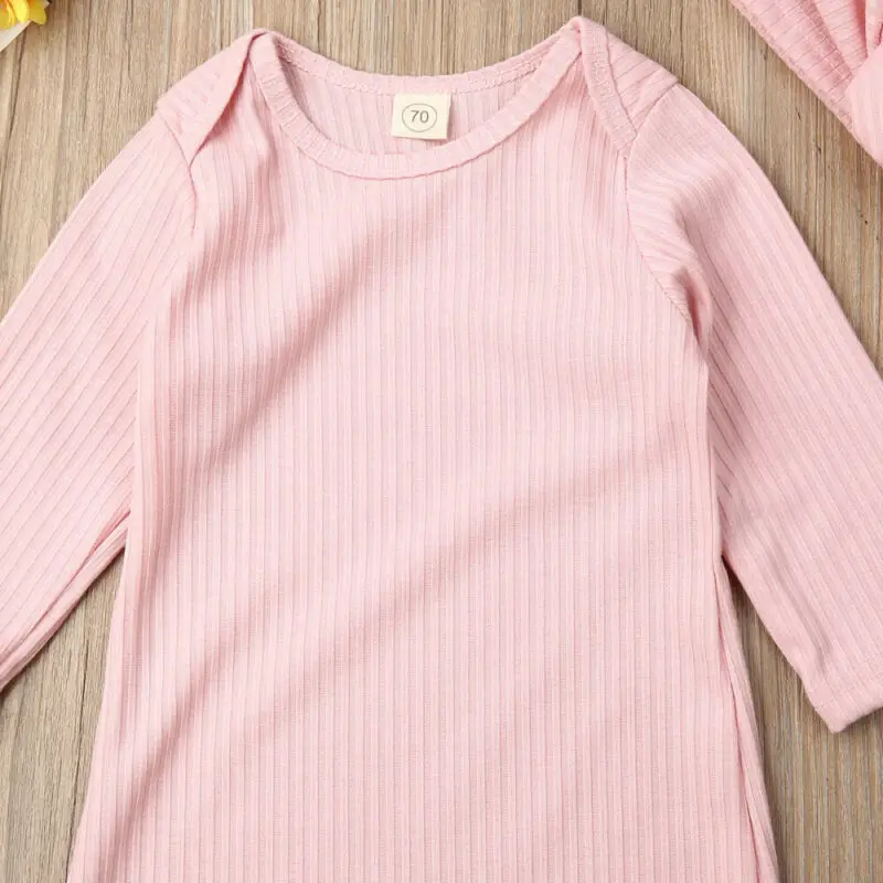 Комплект из 2 предметов в полоску с рисунком для новорожденных одежда малышей