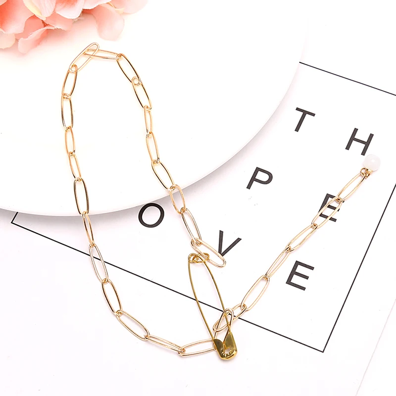 Преувеличение личности замок металлический кулон сплав простой хип-хоп Длинная