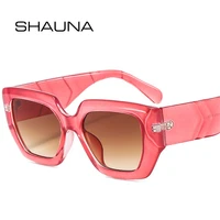 shauna retro colorful square sunglasses women fashion gradient shades uv400 men brand designer cat eye trending sun glasses
