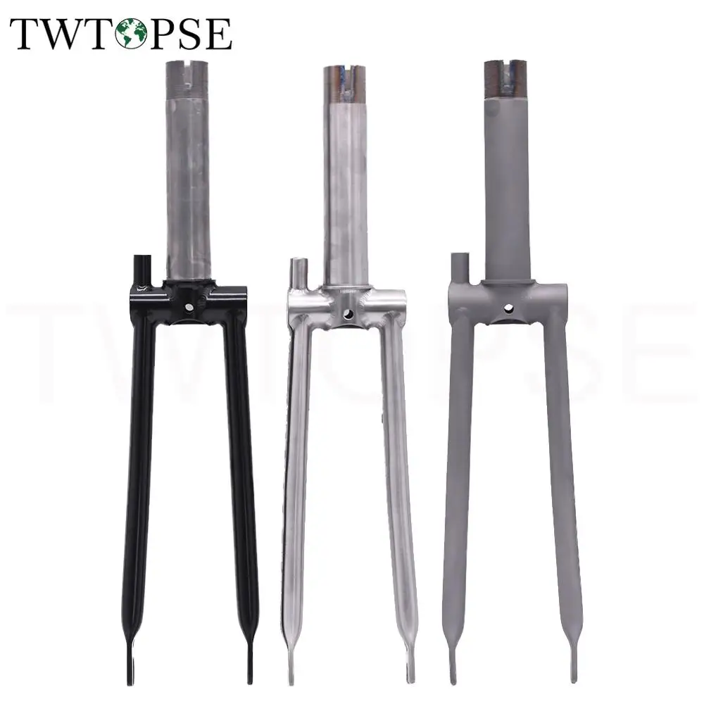 TWTOPSE велосипед из титанового сплава вилка для Brompton складной передняя CNC C тормоз 1