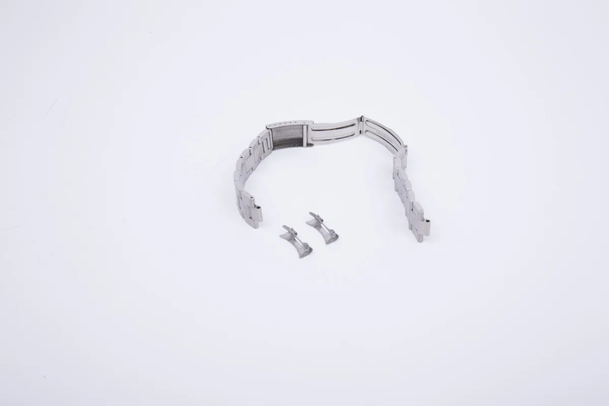 19MM Solid Stainless Steel Oyster Style Replacement Bracelet Suitable For Seiko Dive Watch