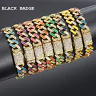 Женский блестящий браслет в стиле хип-хоп 2021Top Quality, красочный неоновый эмалированный красный зеленый желтый браслет с подвесками для женщин, ювелирные изделия