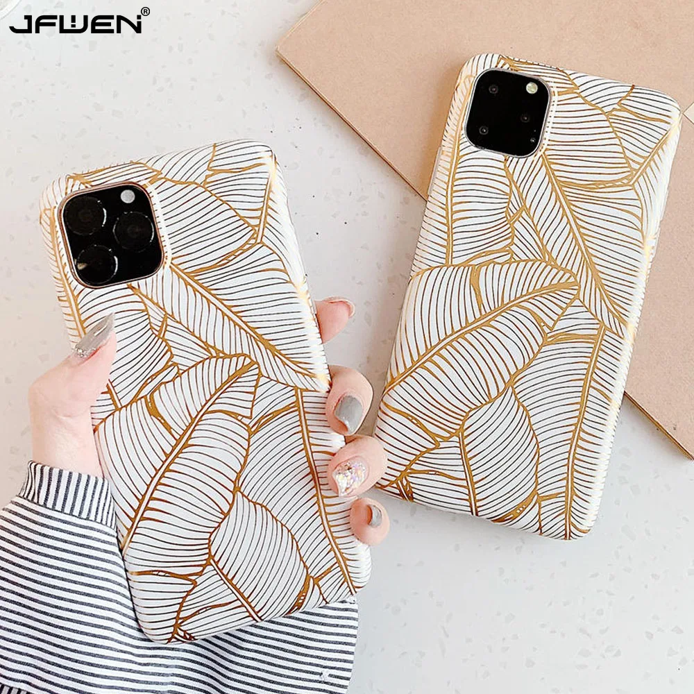 

Glossy Rose Flower Leaves Phone Case For iphone 12 Mini 11 Pro XS Max 7 8 6 6S Plus X XR SE 2020 Cover Silicone Soft TPU Back