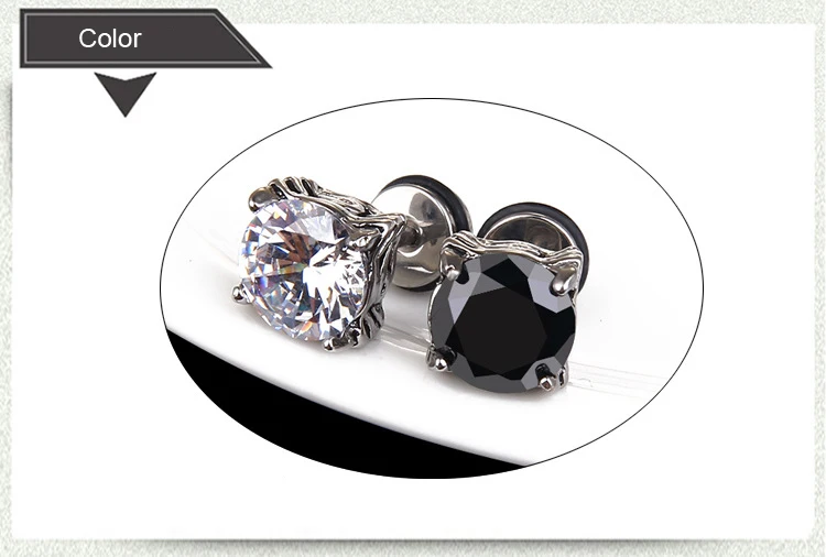 Модные панк острые когти звезда из нержавеющей стали серьги-гвоздики Высокое